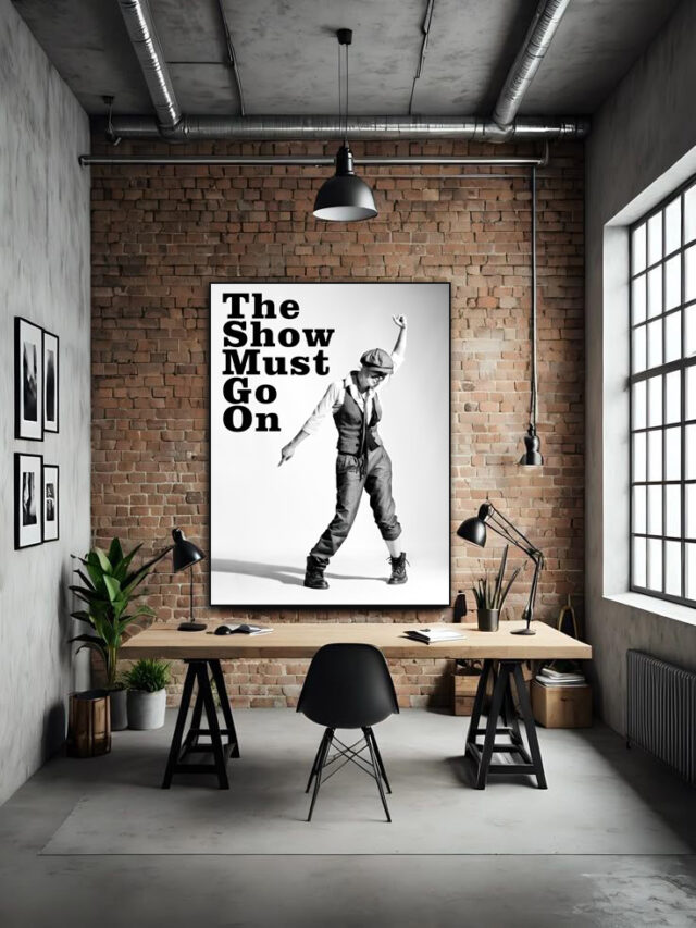 Постер "The Show Must Go On"